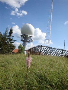 Meterološki radar…v ozadju ;\\)