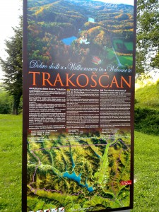 Do gradu Trakošćan z motorjem