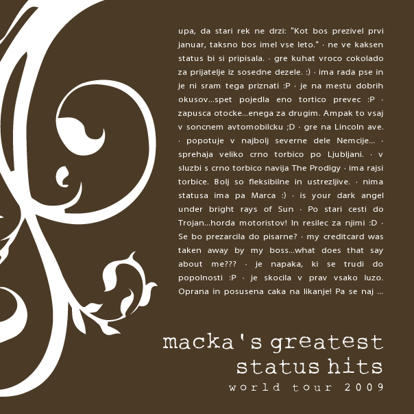 Facebook skozi leto 2009