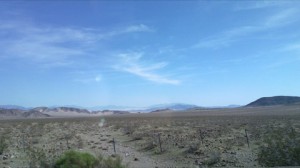 Mimo Mojave desert do Las Vegasa
