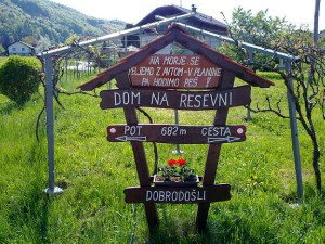 Pred večerjo na Resevno