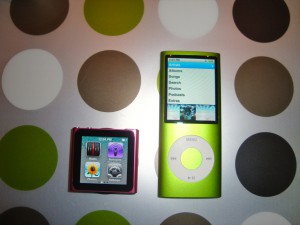 Stari in novi iPod nano