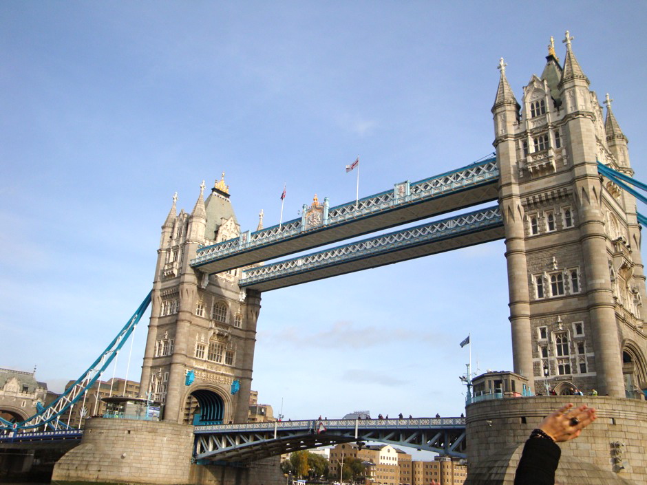 Tower Bridge in Tower of London