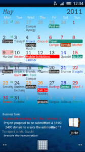 Jorte – popoln koledar android app#10