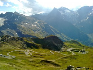 Grossglockner z motorja