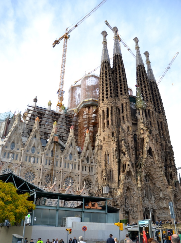 Sagrada Familia - v delu