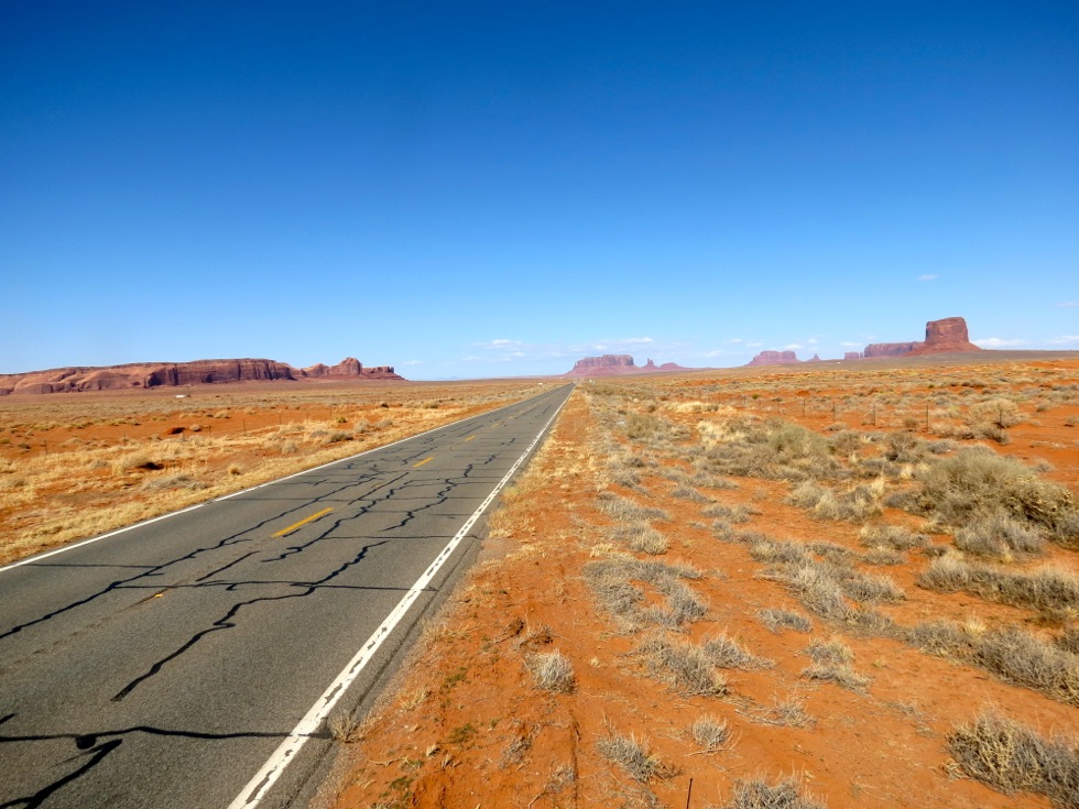 Monument Valley - veliki rdeči kamni