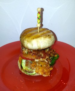 Domač fit burger
